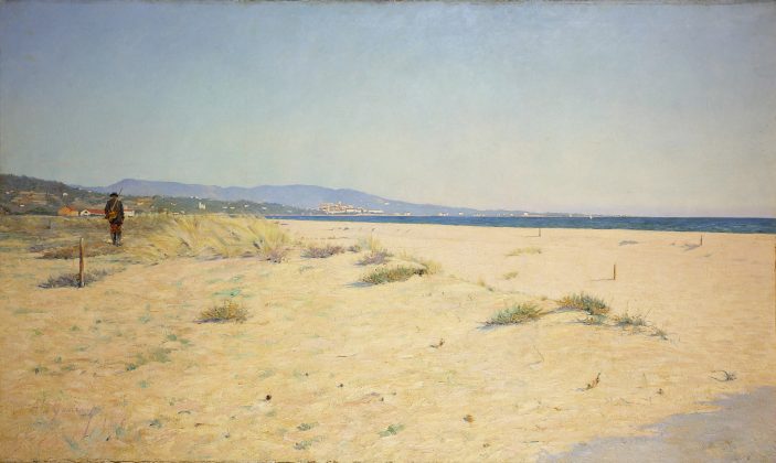 André Gouirand, Cannes, vue de La Napoule, 1890